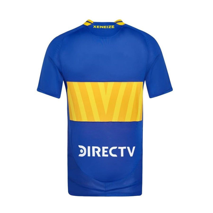 maillot-domicile-boca-juniors-saison-deux-mille-vingt-quatre-deux-mille-vingt-cinq-bleu-et-jaune hjemmebanetrøje Boca Juniors sæson to tusind fireogtyve to tusind femogtyve blå og gul