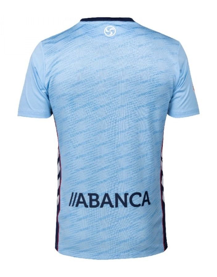 hjemmebanetrøje Celta Vigo sæson 2025 2026 lyseblå og hvid officiel