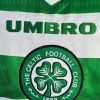 Hjemmebanetrøje Celtic FC sæson 1997 1998 farve grøn og hvid