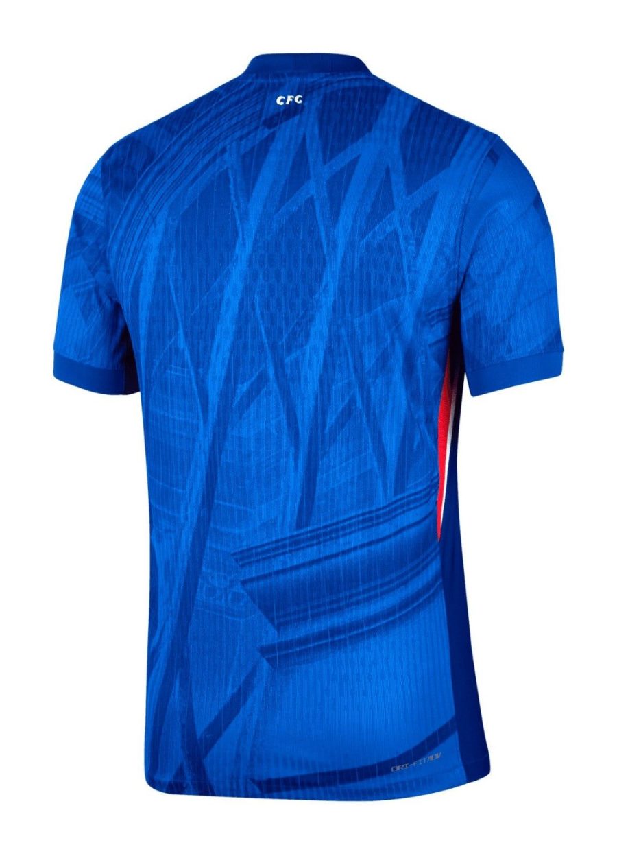 maillot-domicile-chelsea-fc-saison-2025-2026-tenue-officielle-bleu-royal Hjemmebanetrøje Chelsea FC sæson 2025 2026 officiel kongeblå dragt