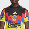 Hjemmebanetrøje Club America sæson 2025 2026 farve gul officiel