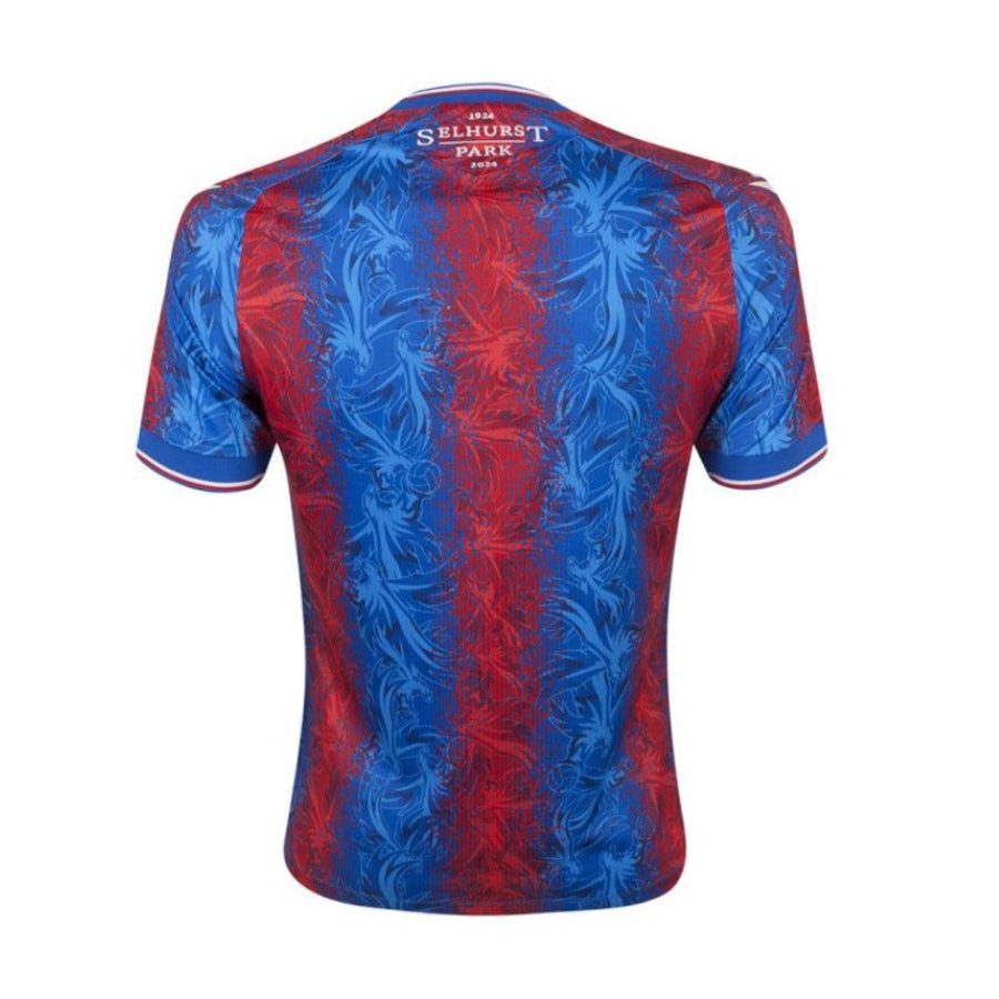 Hjemmebanetrøje Crystal Palace sæson 2024-2025 officiel dragt