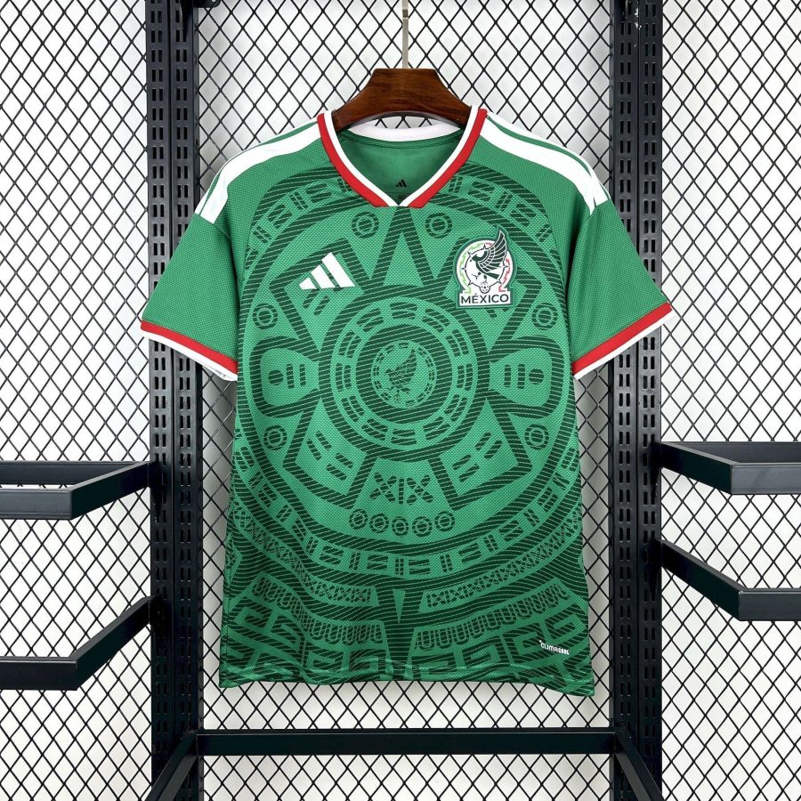 maillot-domicile-equipe-du-mexique-saison-2026 Hjemmebanetrøje Mexicos landshold sæson 2026