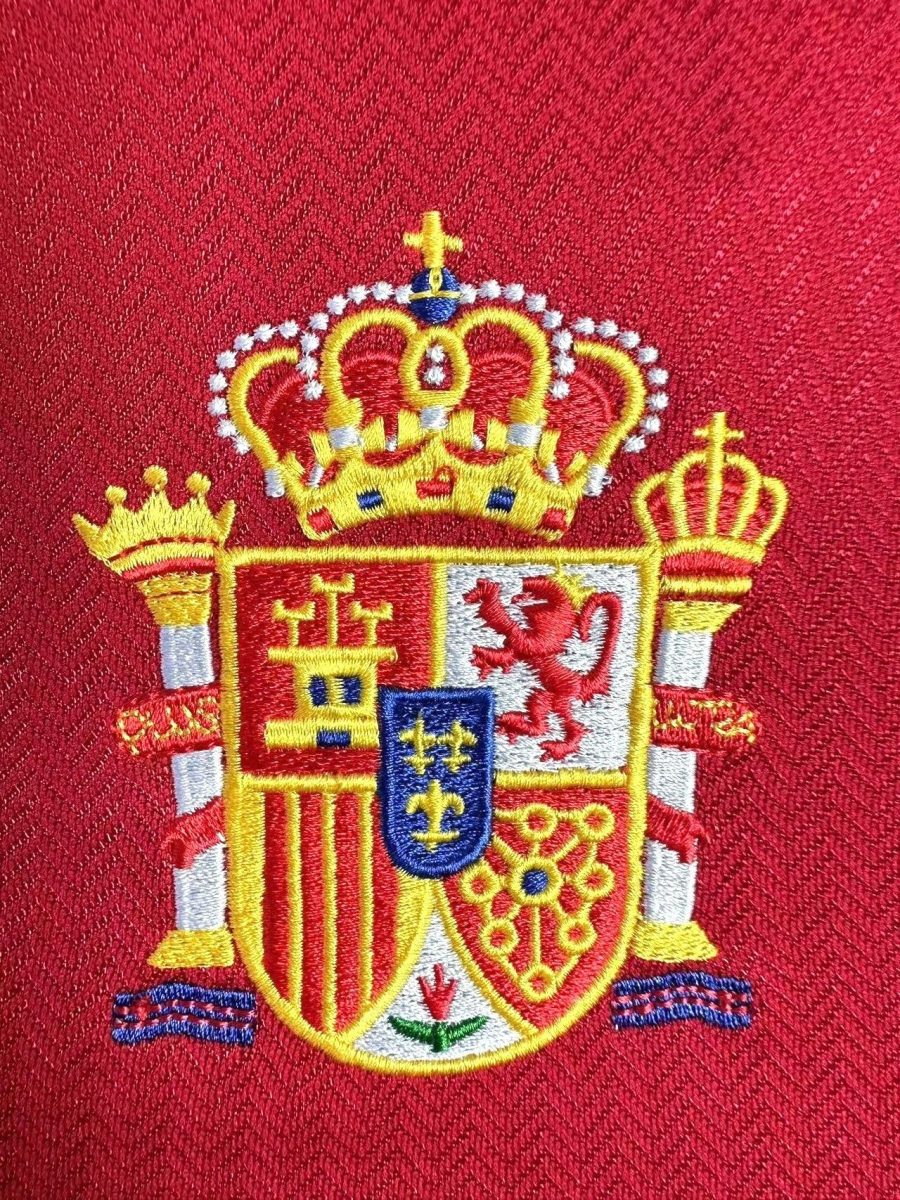 hjemmebanetrøje Spanien VM Frankrig nitten hundrede otteoghalvfems