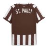 Hjemmebanetrøje FC Sankt Pauli sæson 2025 2026 officiel trøje sort og hvid