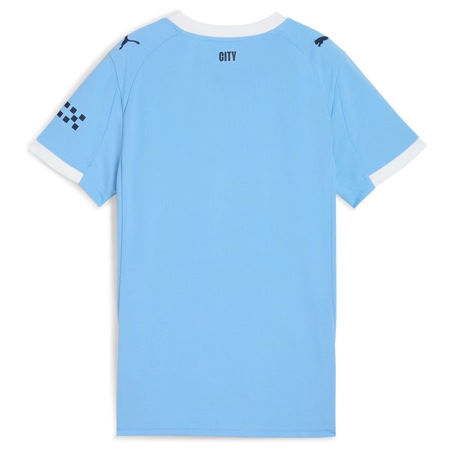 maillot-domicile-femme-manchester-city-saison-2025-2026 Manchester City hjemmebanetrøje til damer sæson 2025 2026