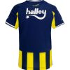 Fenerbahçe hjemmebanetrøje sæson 2025-2026 officiel gul og blå trøje