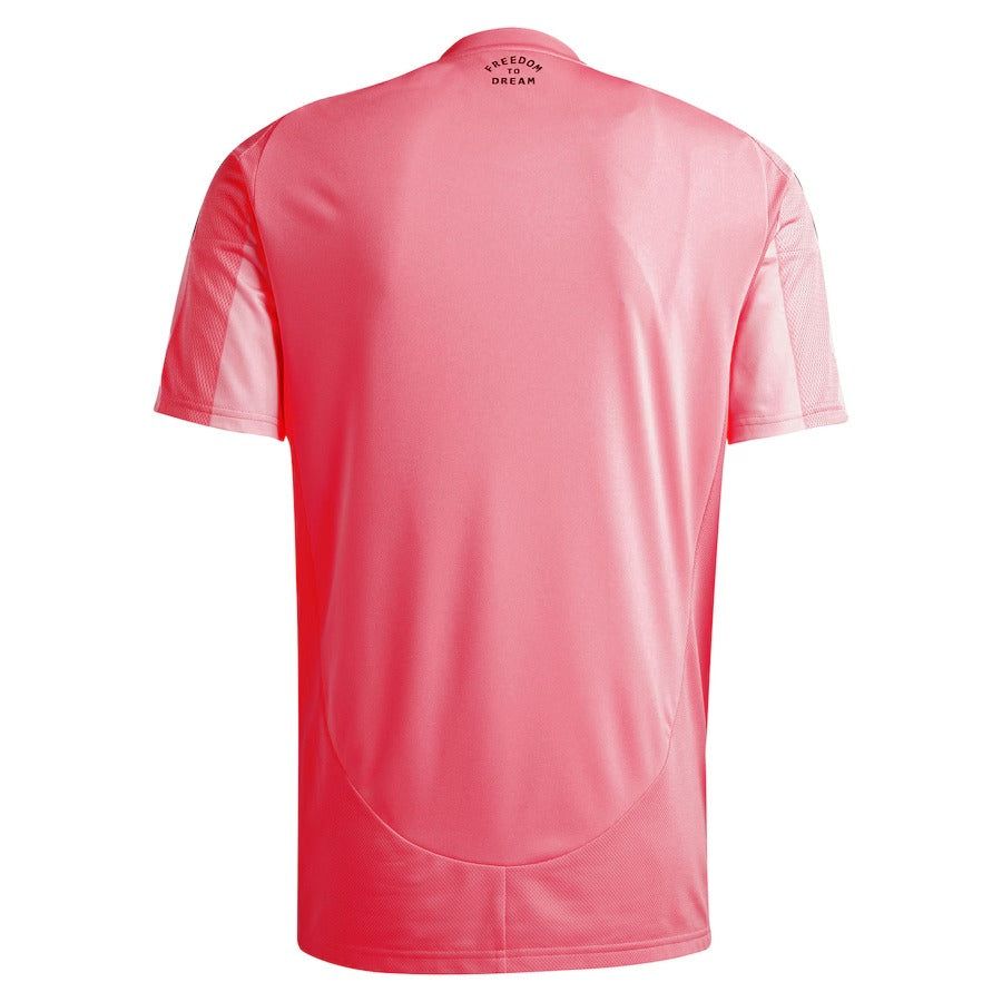 maillot-domicile-inter-miami-saison-2025-rose-pour-supporter-de-football Inter Miami hjemmebanetrøje sæson 2025 pink til fodboldfan
