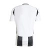 maillot-domicile-juventus-saison-2024-2025-blanc-et-noir-tenue-officielle Hjemmebanetrøje Juventus sæson 2024 2025 hvid og sort officiel dragt