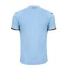 maillot-domicile-lazio-saison-2024-2025-bleu-ciel-tenue-officielle-football hjemmebanetrøje Lazio sæson 2024 2025 lyseblå officiel fodbolddragt