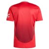 Hjemmebanetrøje Manchester United sæson 2024 2025 farve rød