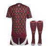maillot-domicile-mexique-enfant-2024-tenue-officielle Hjemmebanetrøje Mexico børn 2024 officielt sæt