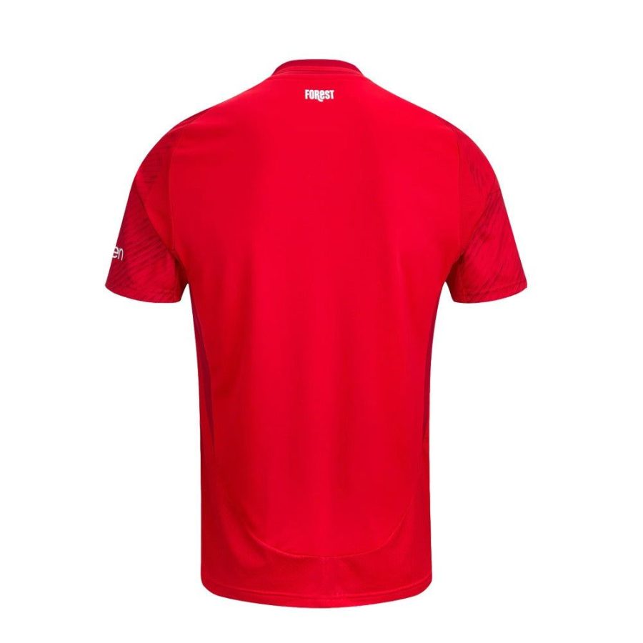 maillot-domicile-nottingham-forest-fc-saison-2024-2025-rouge Hjemmebanetrøje Nottingham Forest FC sæson 2024-2025 rød