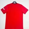 hjemmebanetrøje Nottingham Forest vintage sæson rød med klubemblem