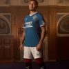 maillot-domicile-rangers-fc-edition-anniversaire-saison-2024-2025 Hjemmebanetrøje Rangers FC jubilæumsudgave sæson 2024-2025