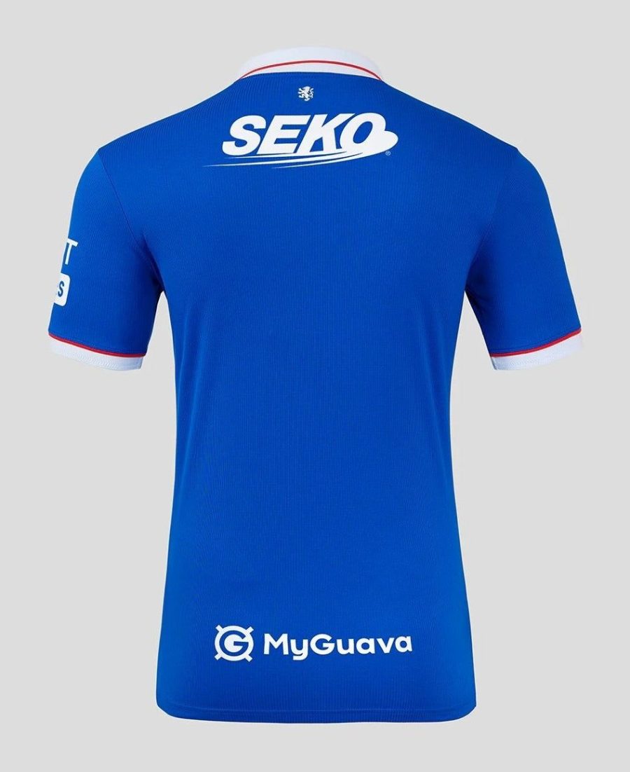 Hjemmebanetrøje Rangers FC sæson to tusind femogtyve to tusind seksogtyve officielt tøj