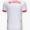 Hjemmebanetrøje RB Leipzig sæson 2024 2025 rød og hvid