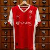 maillot-domicile-stade-de-reims-saison-2025-2026 Hjemmebanetrøje Stade de Reims sæson 2025 2026