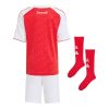 maillot-enfant-arsenal-domicile-saison-2025-2026-avec-short-et-chaussettes Børnetrøje Arsenal hjemmebane sæson 2025 2026 med shorts og strømper