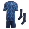 maillot-enfant-arsenal-exterieur-saison-2025-2026-avec-short-et-chaussettes Børnetrøje Arsenal udebanetrøje sæson 2025 2026 med shorts og strømper