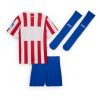 maillot-enfant-atletico-madrid-domicile-saison-2025-2026-avec-short Børnetrøje Atletico Madrid hjemmebane sæson 2025-2026 med shorts