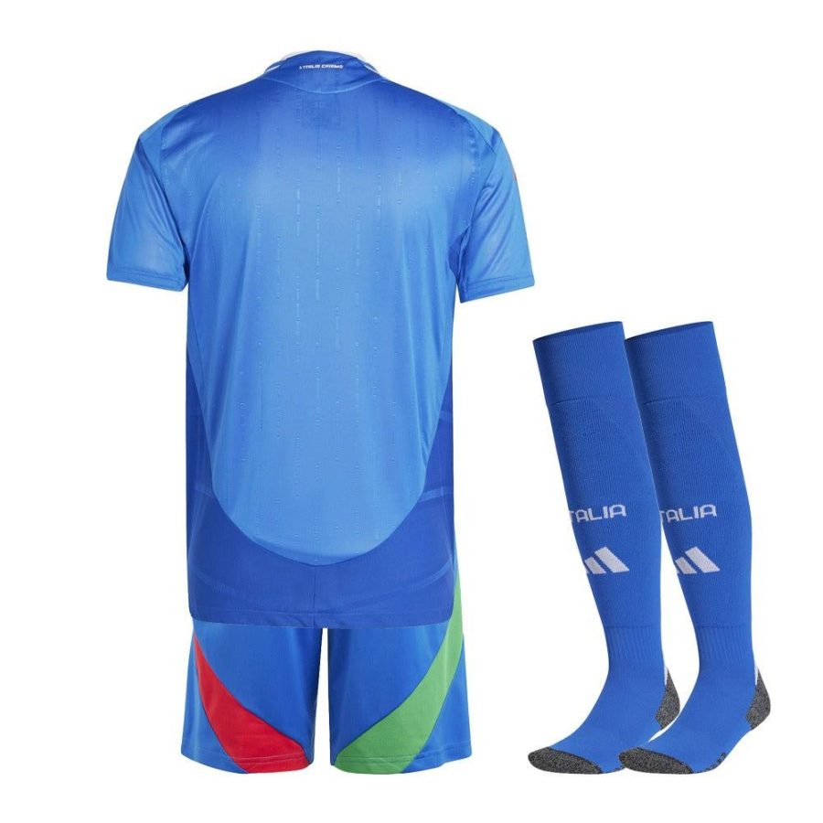 Børnetrøje Italien hjemmebane 2024 officiel dragt