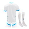 maillot-enfant-olympique-de-marseille-domicile-saison-2024-2025 børnetrøje Olympique de Marseille hjemmebanetrøje sæson 2024 2025