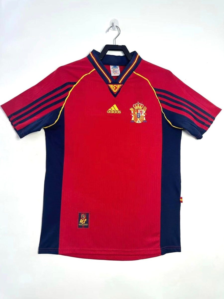 SPANIEN HJEMMEBANETRØJE 1998