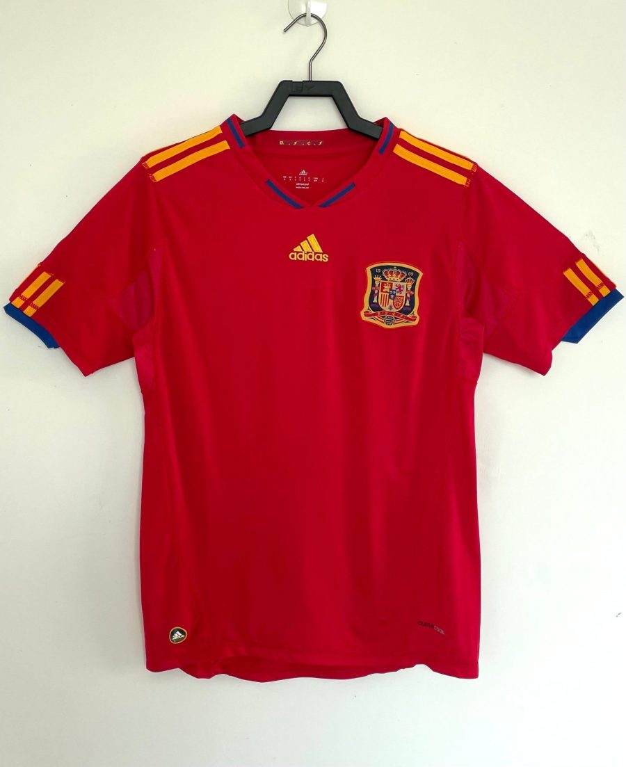 maillot-espagne-domicile-2010 FODBOLDTRØJE SPANIEN HJEMMEBANE 2010