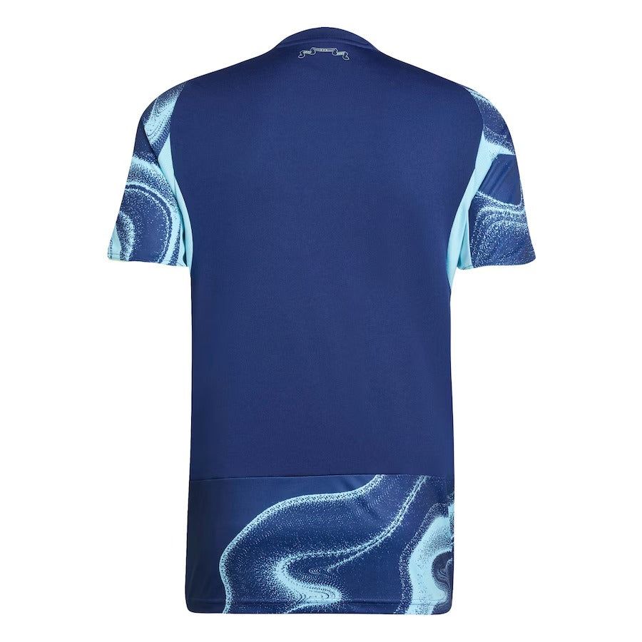 maillot-exterieur-ajax-amsterdam-saison-2025-2026-tenue-de-football-officielle Udebanetrøje Ajax Amsterdam sæson 2025 2026 officiel fodbolddragt