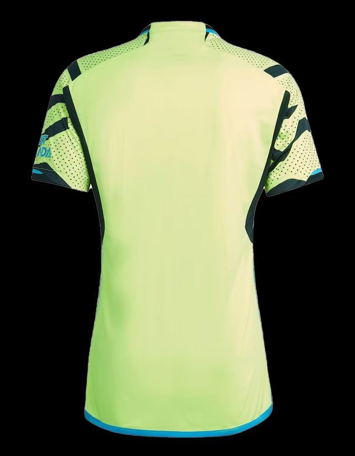 udebanetrøje Arsenal sæson 2023 2024 officiel adidas dragt rød og sort