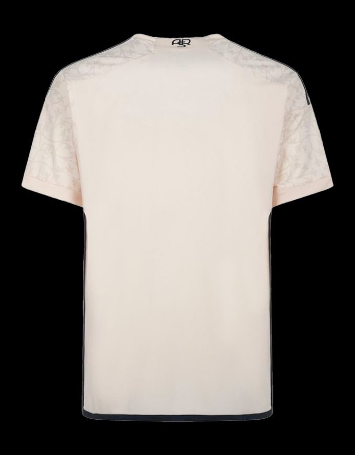 maillot-exterieur-as-roma-saison-2023-2024-tenue-officielle-de-football Udebanetrøje AS Roma sæson 2023 2024 officiel fodbolddragt