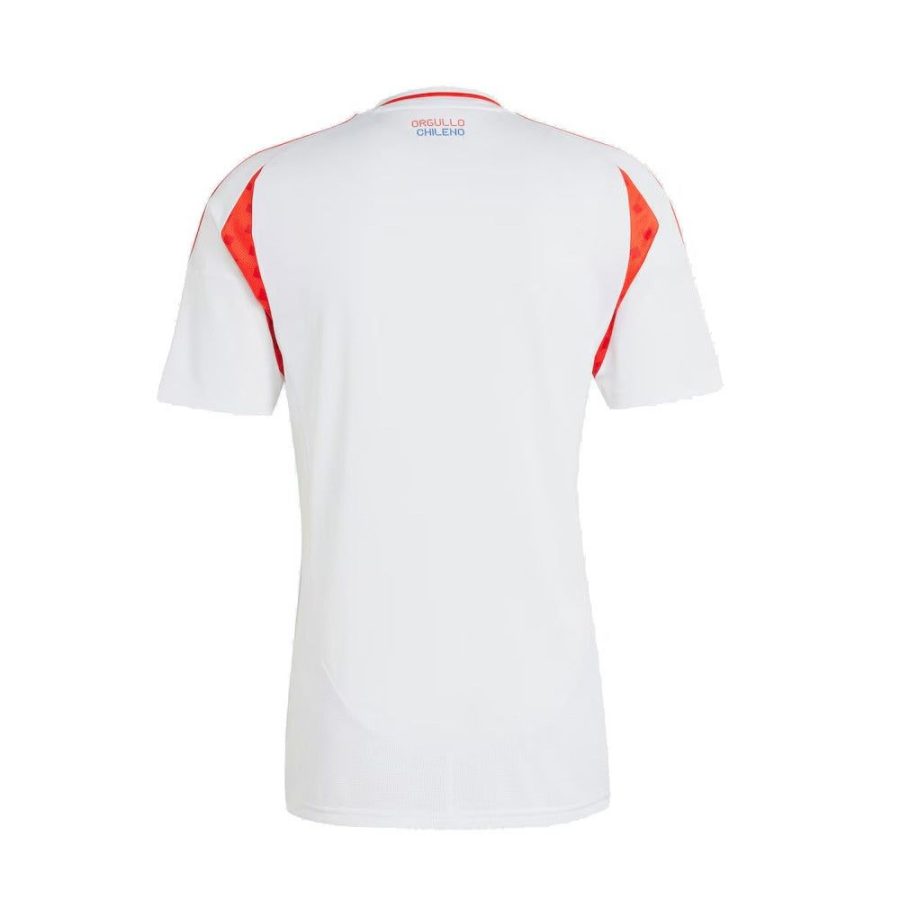 maillot-exterieur-du-chili-saison-2024-rouge-et-bleu-pour-supporter-la-selection-chilienne Udebanetrøje Chile sæson 2024 rød og blå til at støtte det chilenske landshold