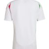 maillot-exterieur-equipe-d-italie-saison-2024-tenue-football-bleu Udebanetrøje for Italiens landshold sæson 2024 blå fodbolddragt
