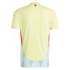 maillot-exterieur-espagne-2024-jersey-football-rouge-et-jaune udebanetrøje Spanien 2024 jersey fodbold rød og gul