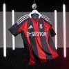 Udebanetrøje Fulham sæson 2024 2025 officiel fodbolddragt