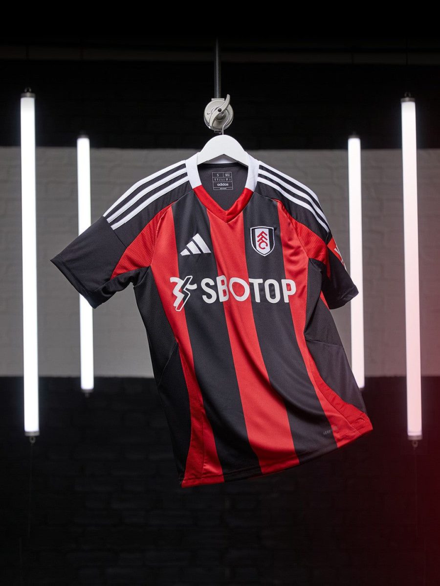 Udebanetrøje Fulham sæson 2024 2025 officiel fodbolddragt