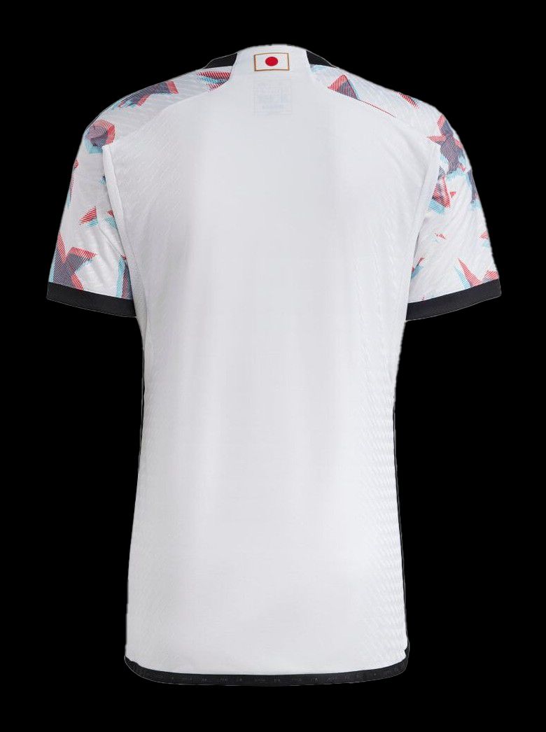 maillot-exterieur-japon-coupe-du-monde-2022-tenue-officielle-football udebanetrøje Japan VM 2022 officiel fodbolddragt