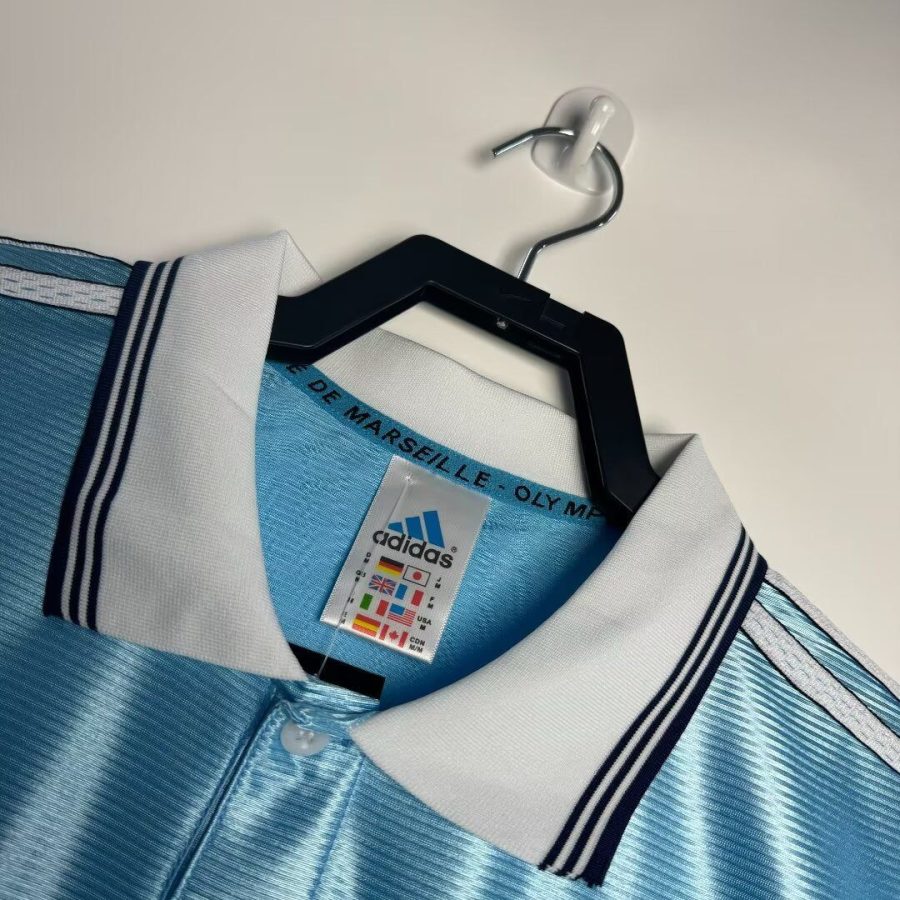 maillot-exterieur-olympique-de-marseille-saison-1998-1999 udebanetrøje Olympique de Marseille sæson 1998 1999