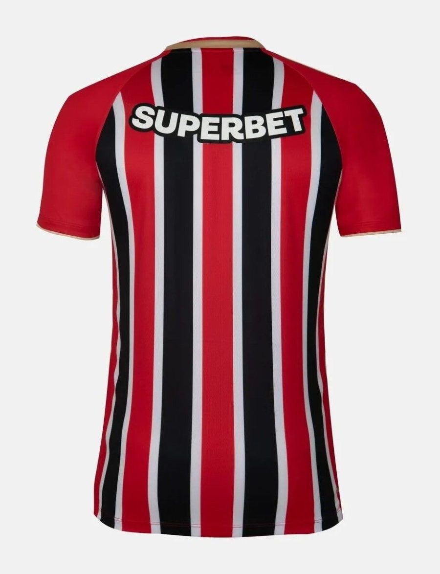 Udebanetrøje São Paulo FC sæson 2025 officielt fodboldtøj