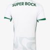 maillot-exterieur-sporting-cp-saison-2025-2026-tenue-de-football-verte-et-blanche udebanetrøje Sporting CP sæson 2025 2026 grøn og hvid fodboldtrøje