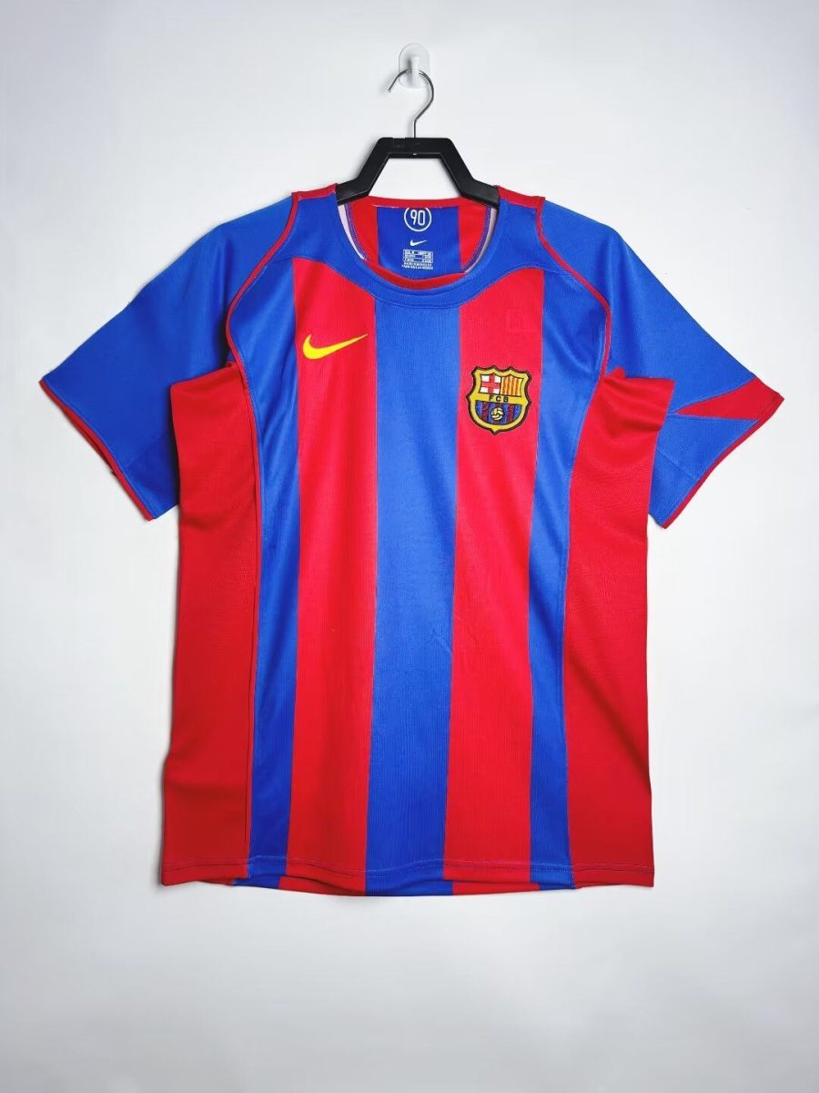 FC BARCELONA HJEMMEBANETRØJE 20042005