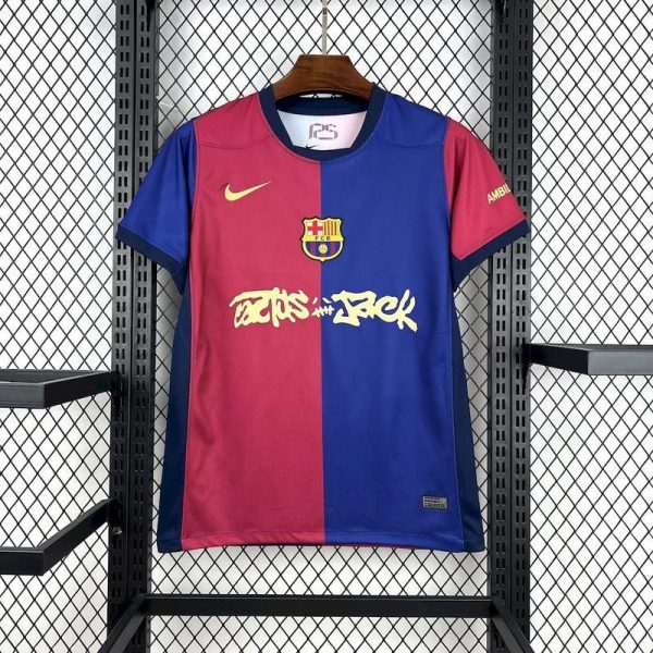 Fodboldtrøje FC Barcelona X Travis Scott 2024-2025