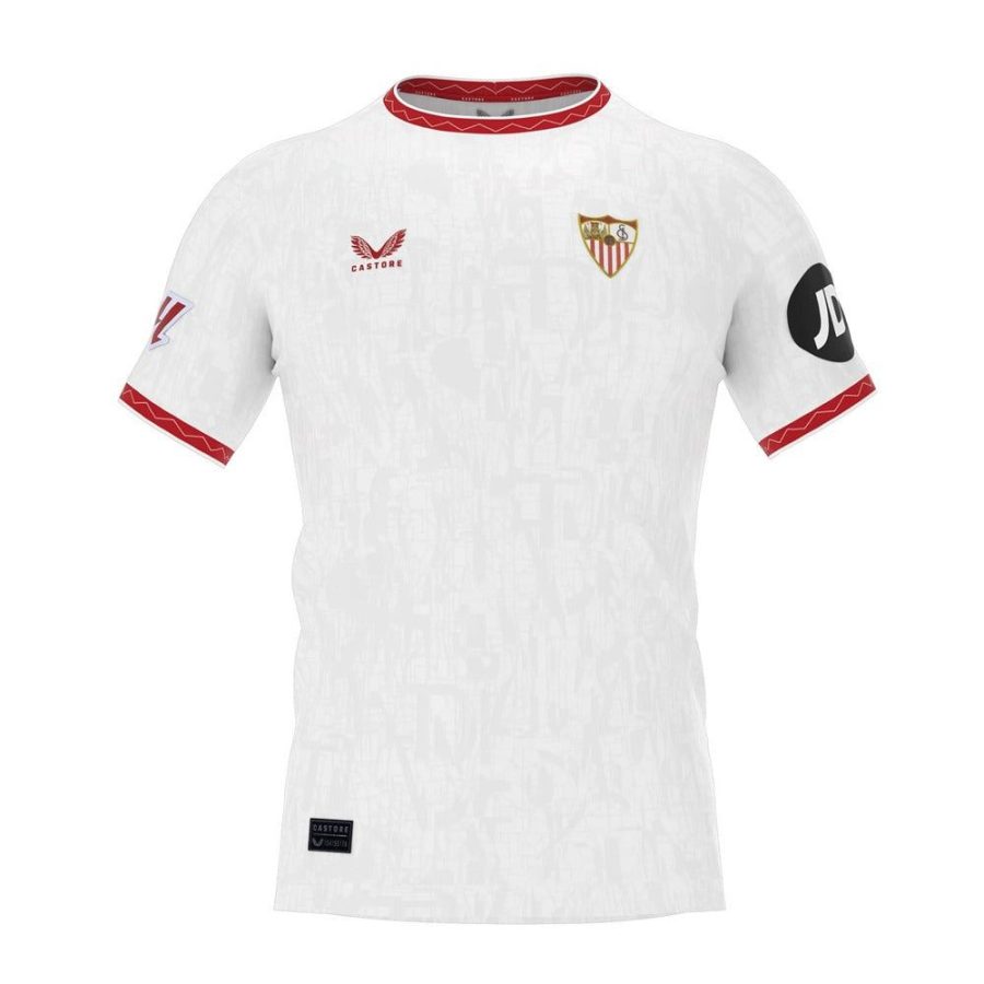 maillot-fc-seville-domicile-20242025 FODBOLDTRØJE FC SEVILLA HJEMMEBANETRØJE 2024-2025