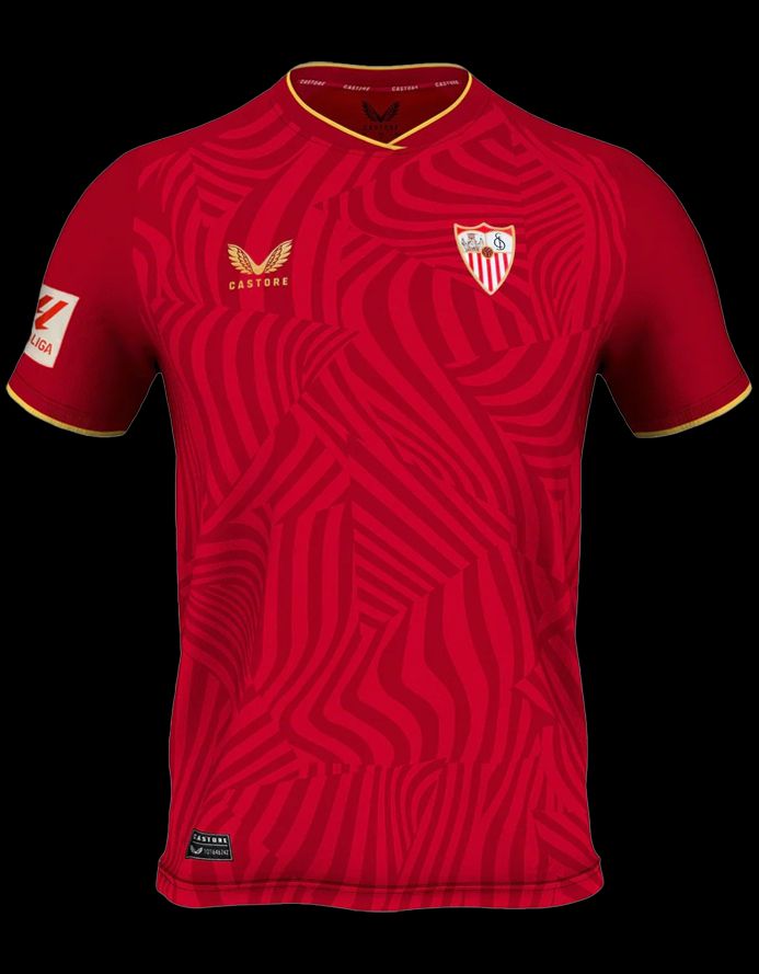 maillot-fc-seville-exterieur-20232024 Fodboldtrøje FC Sevilla udebanetrøje 2023-2024