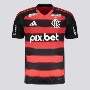 FODBOLDTRØJE FLAMENGO HJEMMEBANETRØJE 2025