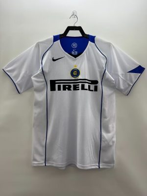 FODBOLDTRØJE INTER MILAN UDEBANETRØJE 2004-2005