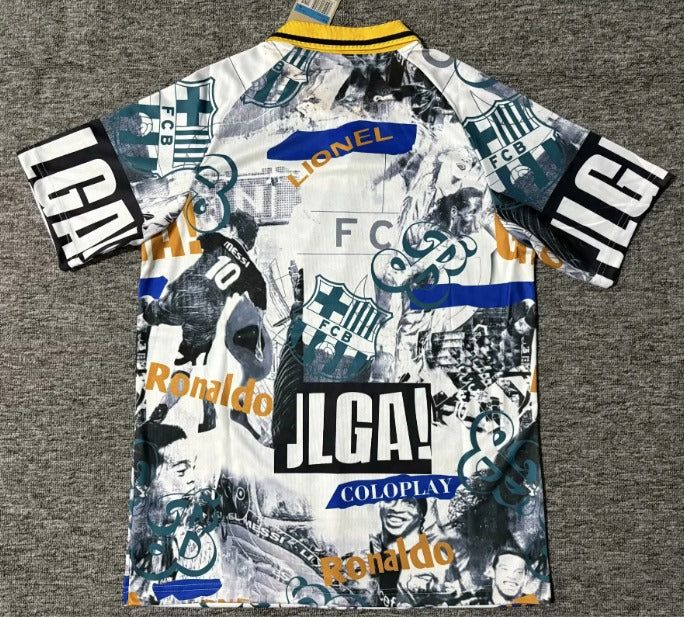 maillot-legende-du-fc-barcelone-saison-2025-tenue-officielle-supporter FC Barcelona legende fodboldtrøje sæson 2025 officiel supporterdragt