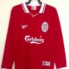 LIVERPOOL FC LANGÆRMET HJEMMEBANETRØJE 19961997