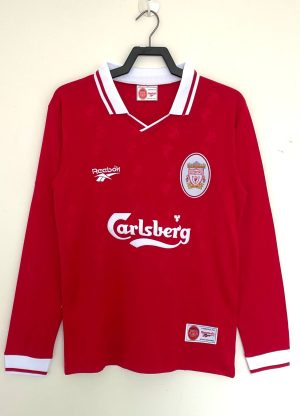 LIVERPOOL FC LANGÆRMET HJEMMEBANETRØJE 19961997